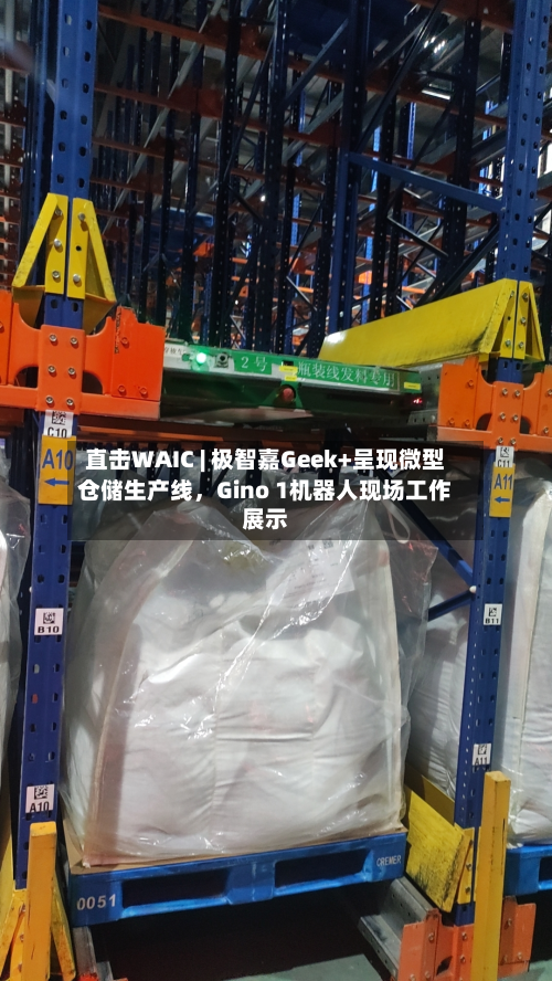 直击WAIC | 极智嘉Geek+呈现微型仓储生产线，Gino 1机器人现场工作展示-第3张图片
