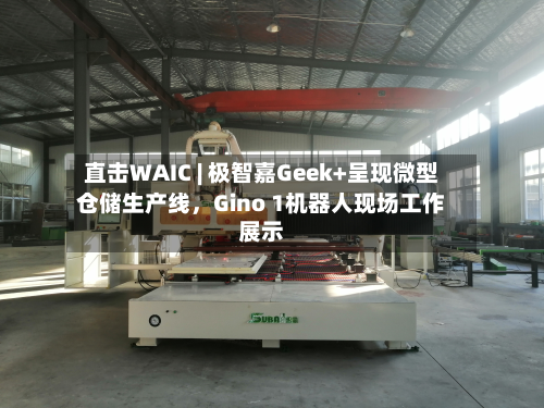 直击WAIC | 极智嘉Geek+呈现微型仓储生产线	，Gino 1机器人现场工作展示-第2张图片