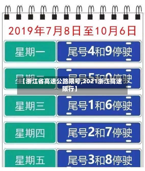 【浙江省高速公路限号,2021浙江高速限行】-第2张图片