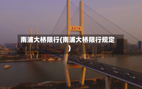 南浦大桥限行(南浦大桥限行规定)-第1张图片