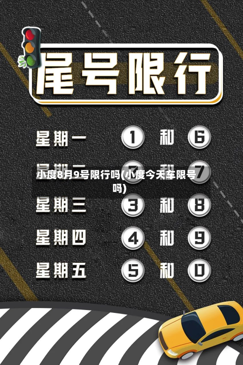 小度8月9号限行吗(小度今天车限号吗)-第2张图片