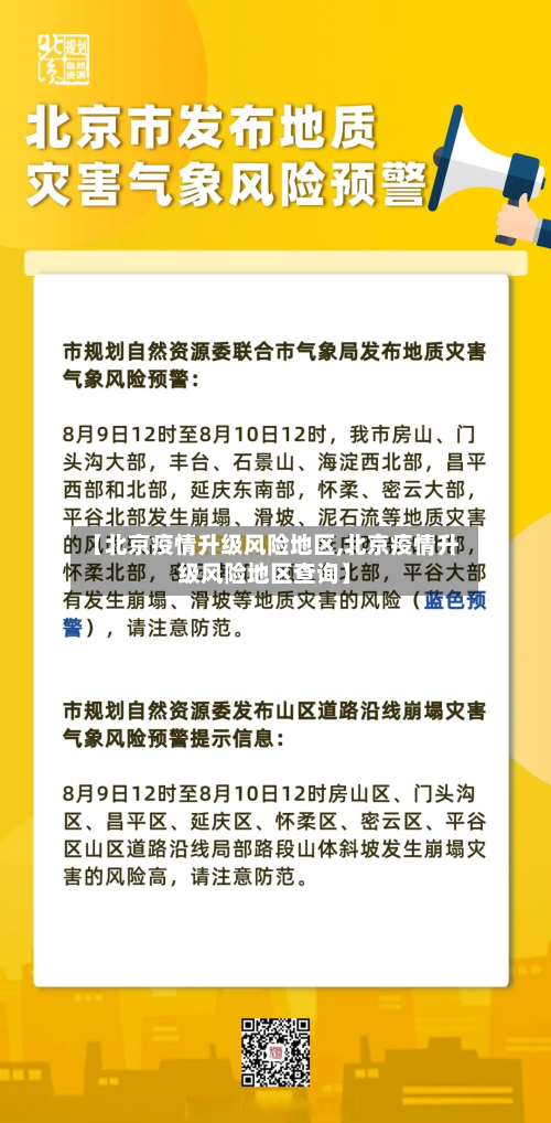 【北京疫情升级风险地区,北京疫情升级风险地区查询】-第1张图片