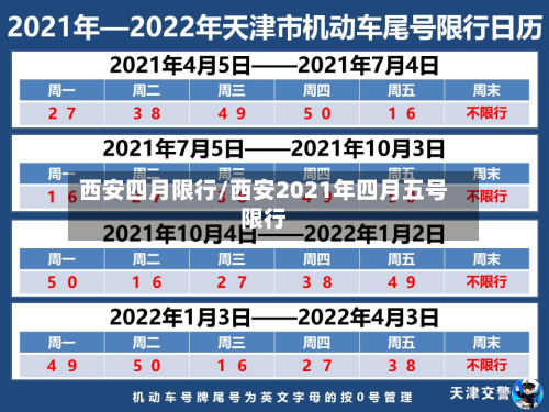 西安四月限行/西安2021年四月五号限行-第2张图片