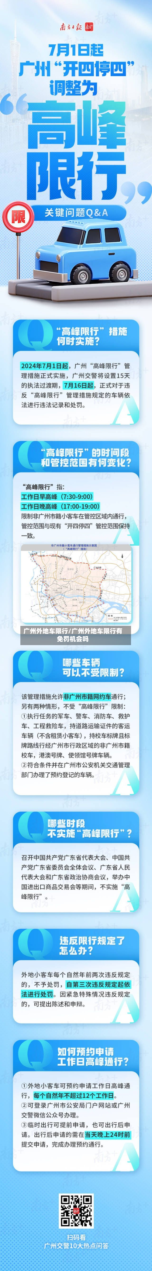 广州外地车限行/广州外地车限行有免罚机会吗-第3张图片