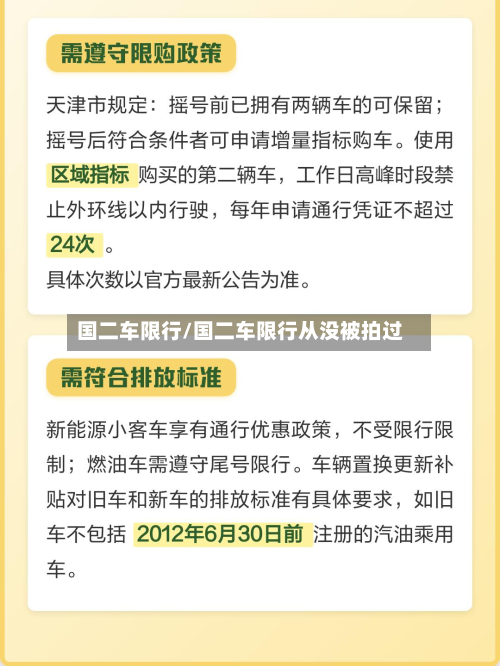 国二车限行/国二车限行从没被拍过