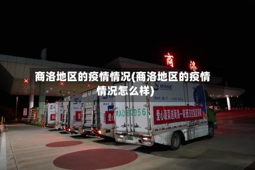 商洛地区的疫情情况(商洛地区的疫情情况怎么样)-第2张图片