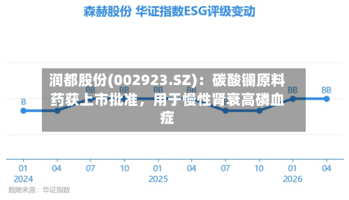 润都股份(002923.SZ)：碳酸镧原料药获上市批准，用于慢性肾衰高磷血症-第2张图片