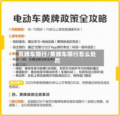 黄牌车限行/黄牌车限行怎么处罚