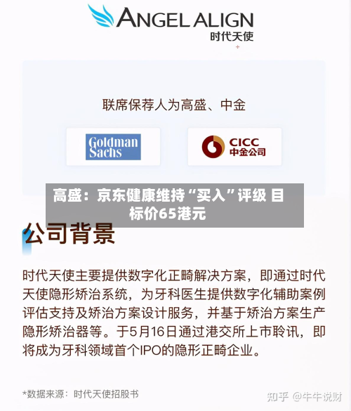 高盛：京东健康维持“买入”评级 目标价65港元-第1张图片