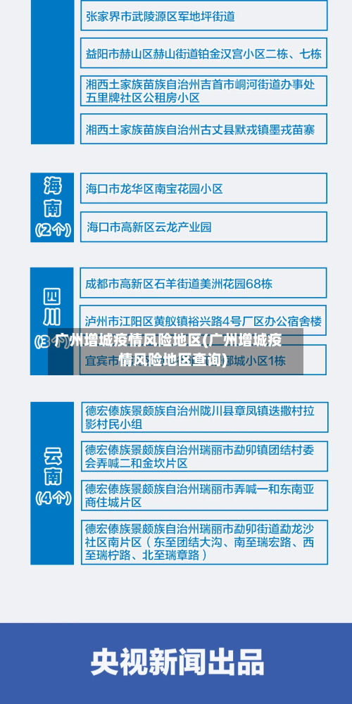 广州增城疫情风险地区(广州增城疫情风险地区查询)-第1张图片