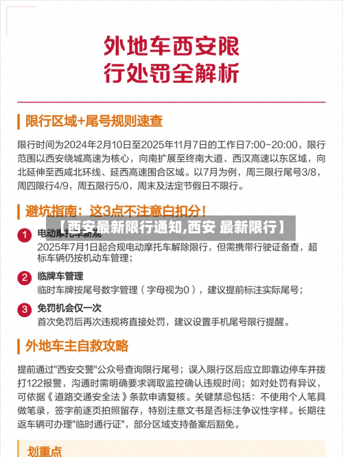 【西安最新限行通知,西安 最新限行】-第1张图片