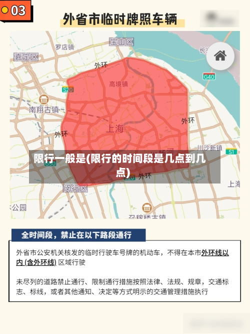限行一般是(限行的时间段是几点到几点)