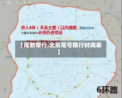 【尾数限行,北京尾号限行时间表】-第1张图片