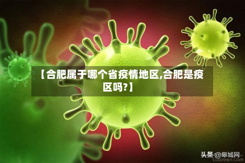 【合肥属于哪个省疫情地区,合肥是疫区吗?】-第1张图片