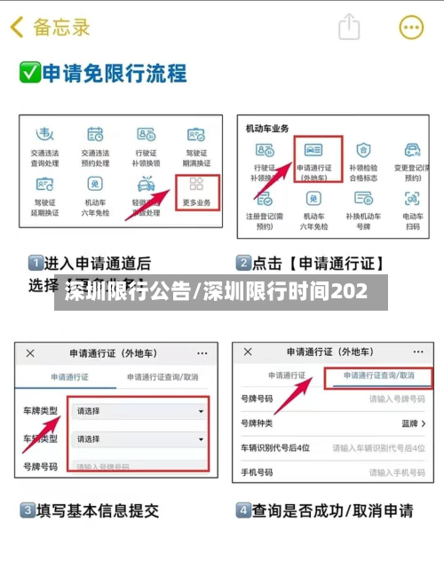 深圳限行公告/深圳限行时间202