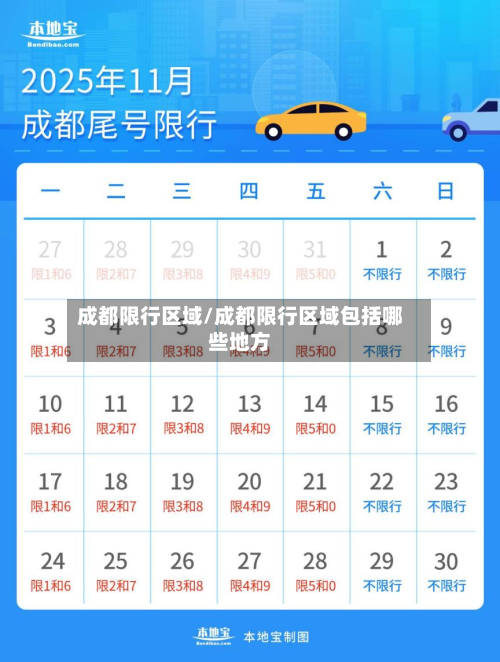 成都限行区域/成都限行区域包括哪些地方