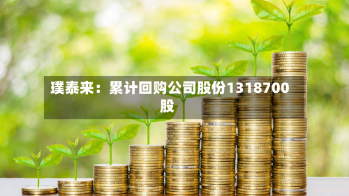 璞泰来：累计回购公司股份1318700股