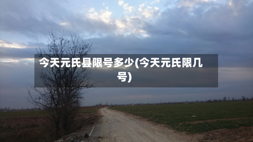 今天元氏县限号多少(今天元氏限几号)-第1张图片