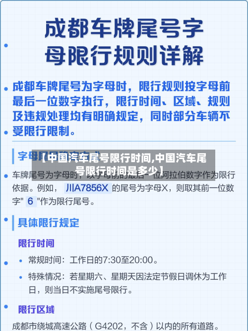 【中国汽车尾号限行时间,中国汽车尾号限行时间是多少】-第2张图片