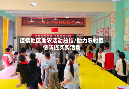 疫情地区助农活动总结/助力农村疫情防控实践活动-第1张图片