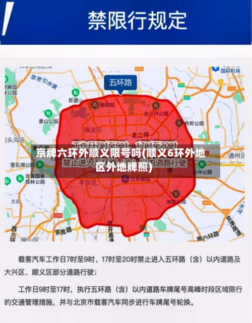 京牌六环外顺义限号吗(顺义6环外地区外地牌照)-第2张图片