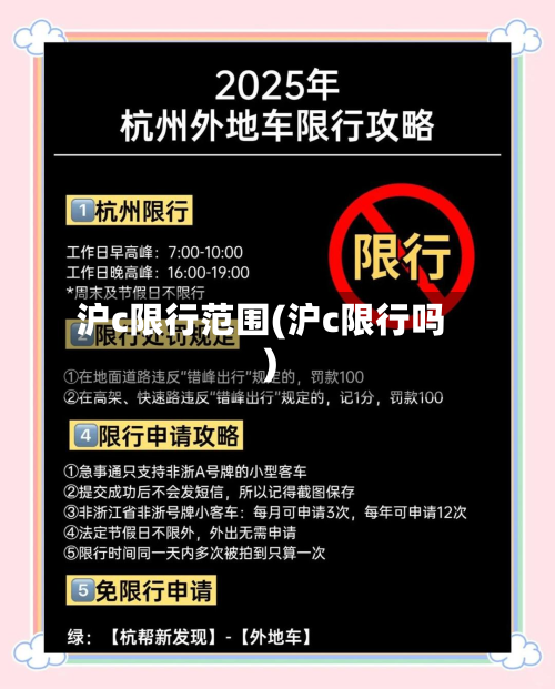 沪c限行范围(沪c限行吗)-第1张图片