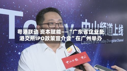 粤港联动 资本赋能——“广东省企业赴港交所IPO政策宣介会”在广州举办-第2张图片