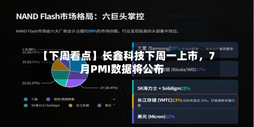 【下周看点】长鑫科技下周一上市，7月PMI数据将公布