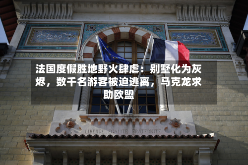 法国度假胜地野火肆虐：别墅化为灰烬，数千名游客被迫逃离，马克龙求助欧盟-第2张图片