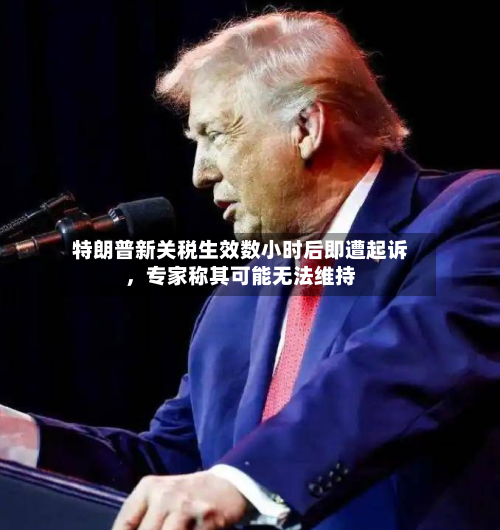 特朗普新关税生效数小时后即遭起诉	，专家称其可能无法维持-第1张图片