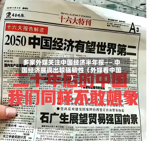 多家外媒关注中国经济半年报—— 中国经济展现出较强韧性(外媒看中国)-第3张图片