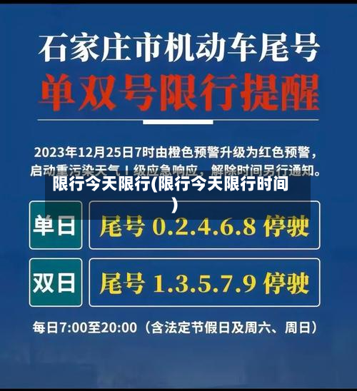 限行今天限行(限行今天限行时间)-第3张图片