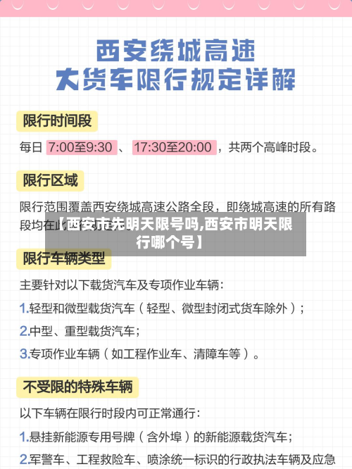 【西安市先明天限号吗,西安市明天限行哪个号】-第2张图片