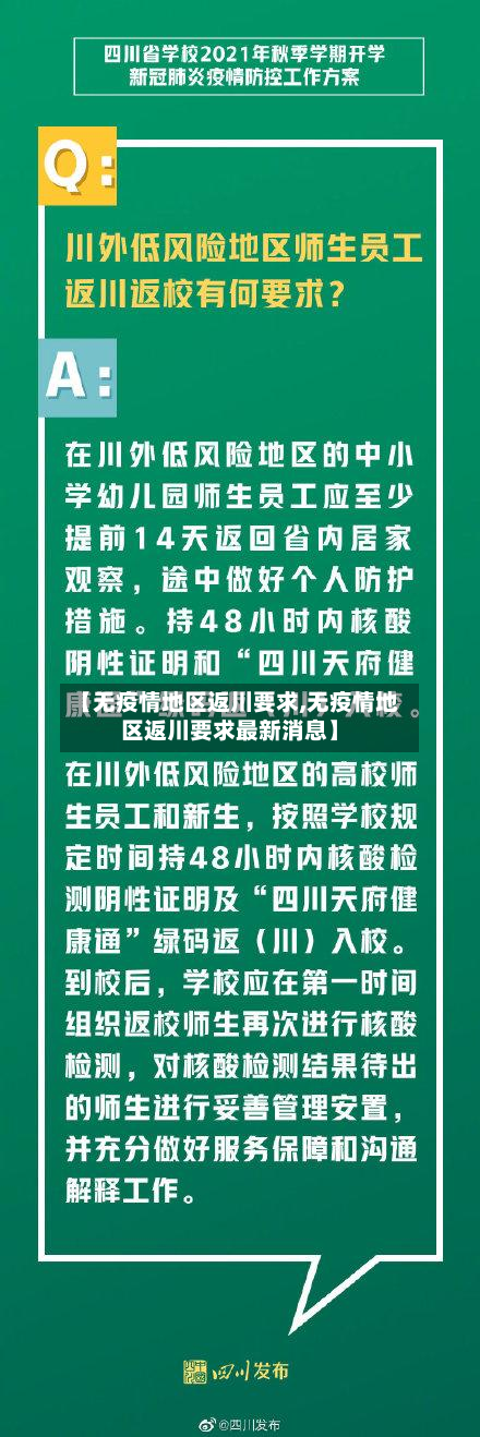 【无疫情地区返川要求,无疫情地区返川要求最新消息】-第3张图片