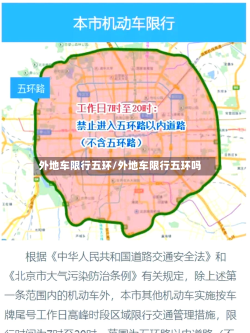 外地车限行五环/外地车限行五环吗