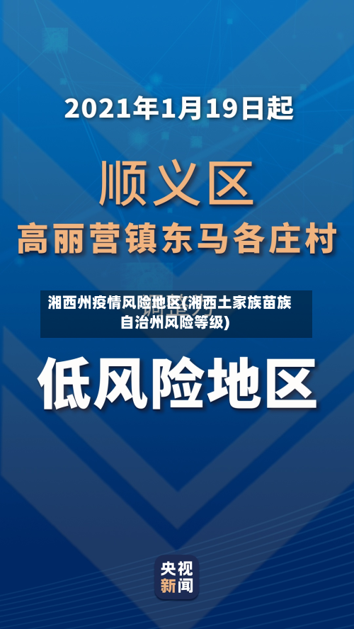 湘西州疫情风险地区(湘西土家族苗族自治州风险等级)-第1张图片