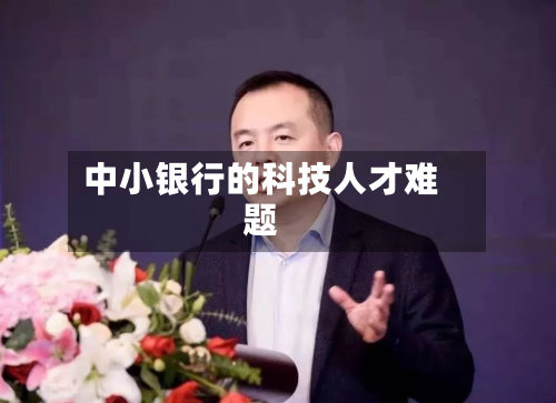 中小银行的科技人才难题-第1张图片