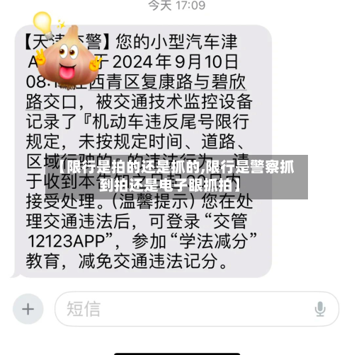 【限行是拍的还是抓的,限行是警察抓到拍还是电子眼抓拍】-第2张图片