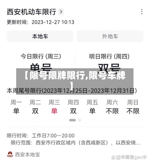 【限号限牌限行,限号车牌】