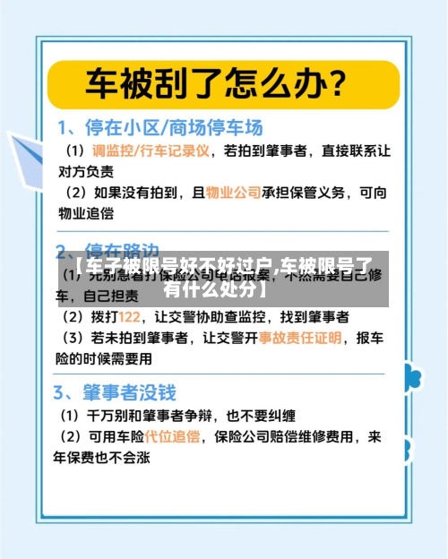 【车子被限号好不好过户,车被限号了有什么处分】