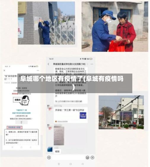 阜城哪个地区有疫情了(阜城有疫情吗)-第3张图片