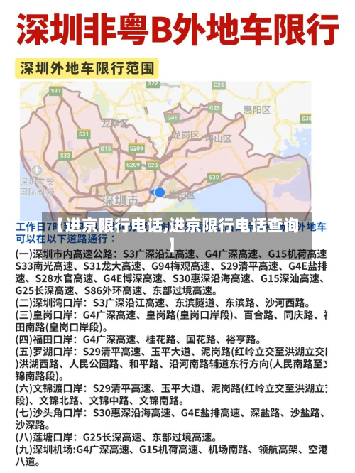 【进京限行电话,进京限行电话查询】-第1张图片