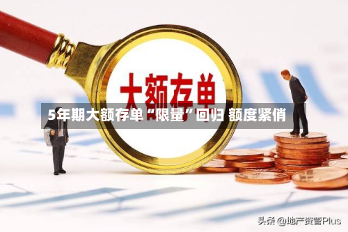 5年期大额存单“限量”回归 额度紧俏-第2张图片