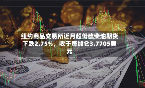 纽约商品交易所近月超低硫柴油期货下跌2.75%，收于每加仑3.7705美元-第2张图片