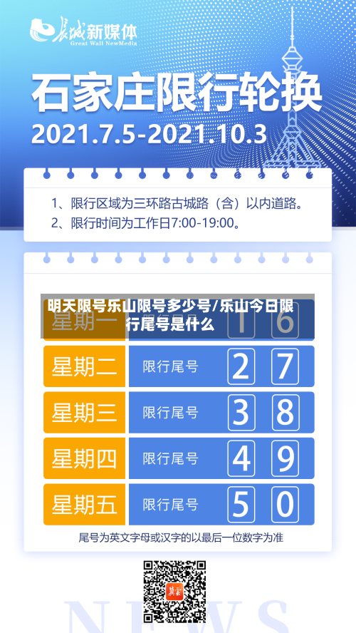 明天限号乐山限号多少号/乐山今日限行尾号是什么-第2张图片
