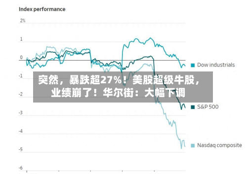 突然，暴跌超27%！美股超级牛股，业绩崩了！华尔街：大幅下调-第2张图片