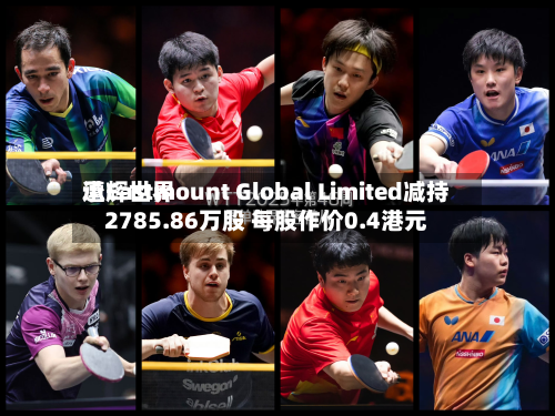 承辉世界
遭Eastmount Global Limited减持2785.86万股 每股作价0.4港元-第1张图片