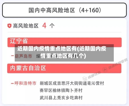近期国内疫情重点地区有(近期国内疫情重点地区有几个)-第1张图片