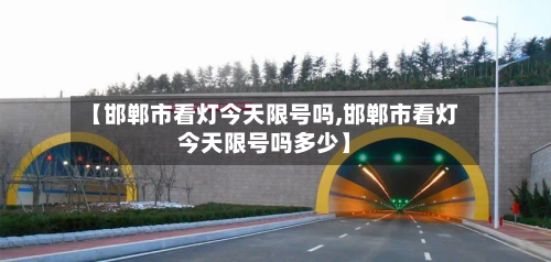 【邯郸市看灯今天限号吗,邯郸市看灯今天限号吗多少】-第3张图片