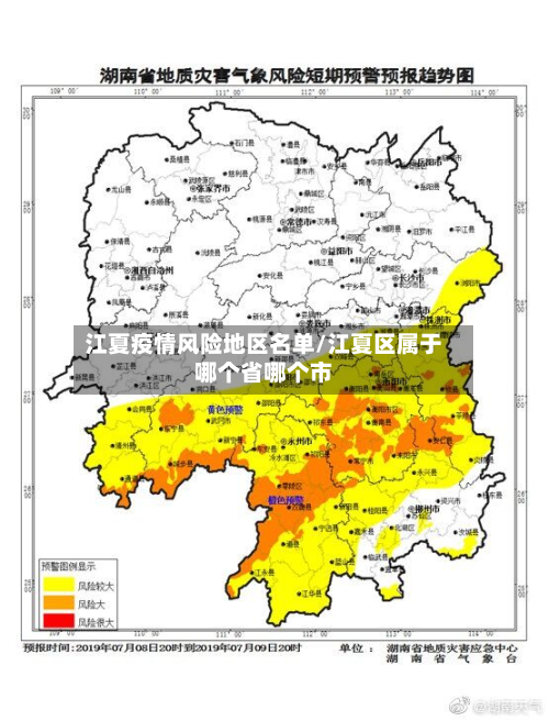 江夏疫情风险地区名单/江夏区属于哪个省哪个市-第2张图片